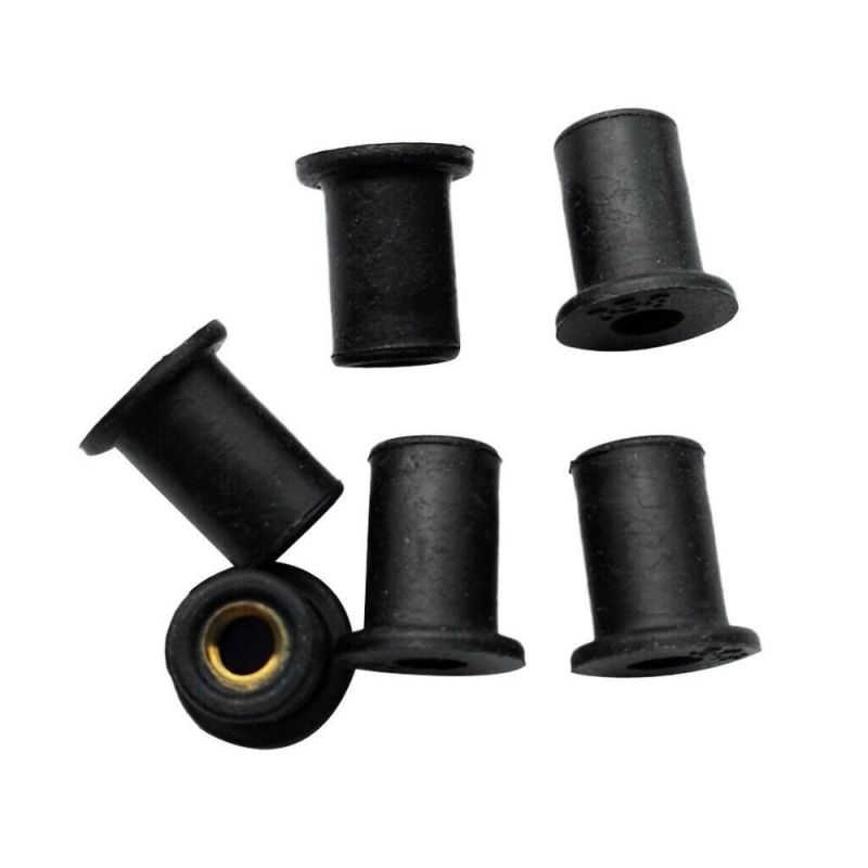 Factory Direct Sale Brass Insertion Rubber Rivet Well Nut