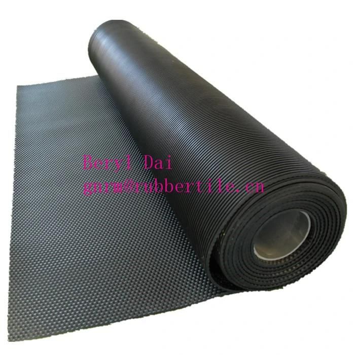 Tortoiseshell Pattern, Black Color, Cow Bed Rubber Sheets Roll