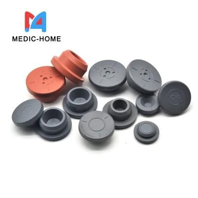 Non-Sterile Pharmaceutical Packaging Rubber Seal Antibiotics Butyl Rubber Stopper for Glass Injection Bottle with CE ISO