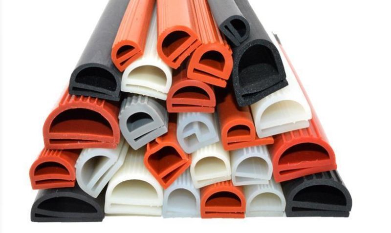 E-Type Silicone Rubber Weatherstrip Sealing for Oven, Steamer