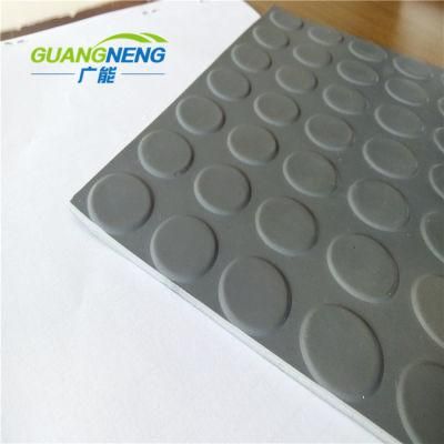 New Design Good Quality Round Button Rubber Flooring Mat