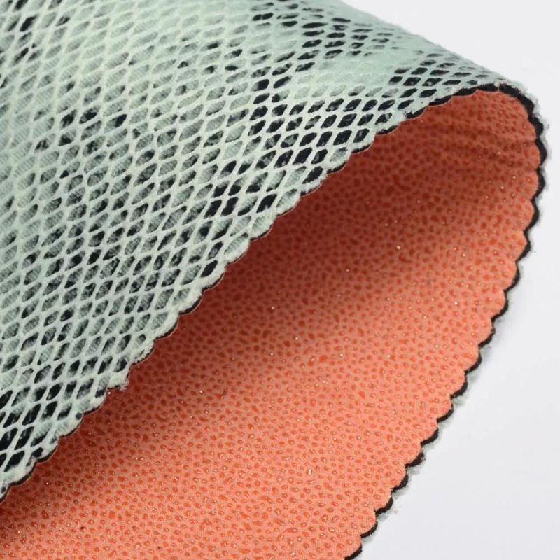 Unique MOQ 2 Sheets Snakeskin Pattern SBR Neoprene Fabric Sheets