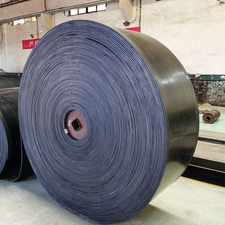 Ep /Cc/ Nylon Canvas Black Rubber Cold Resistant Conveyor Belt