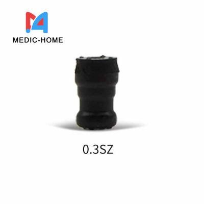 Disposable Pharmaceutical Packaging 0.3ml Isoprene Rubber Syringe Piston with CE ISO