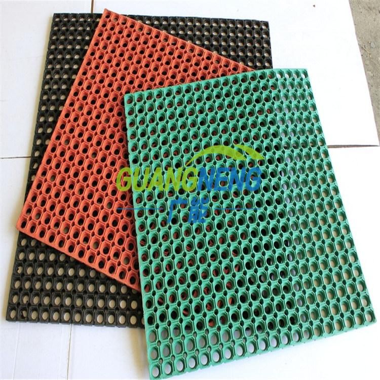 Deck Ship Anti-Fatigue Oil Resistance Rubber Holes Flooring