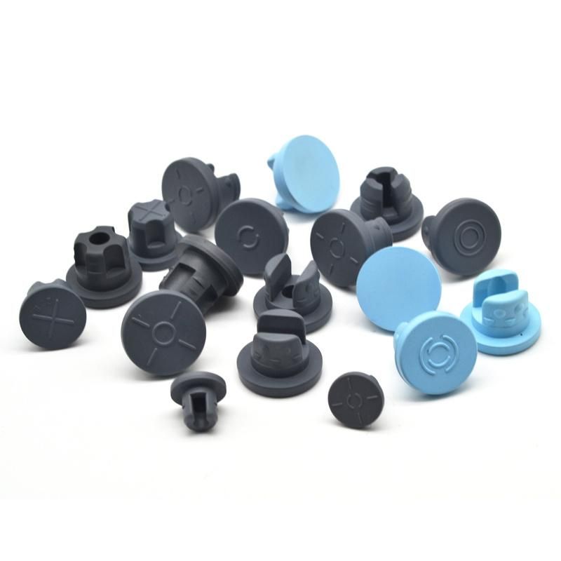 Factory Supply 13mm Lyopglization Freeze-Dried Bromo Butyl Rubber Stopper (13-D1; 13-D2)