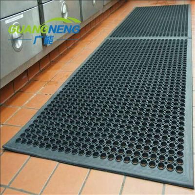 Anti-Slip Kitchen Hotel Drainage Rubber Floor Mat