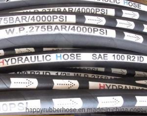 Two Steel Wire Braided High Pressure Rubber Hose Pipe