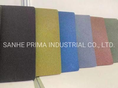 Rubber Tile in China/Azulejo De Goma /Tessera Di Gomma Outdoor/Indoor