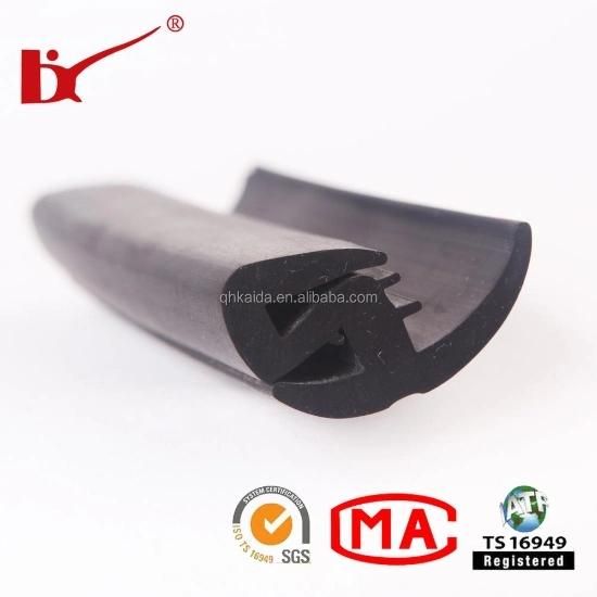 Rainproof Auto Windshield Glazing Rubber Seal Strip
