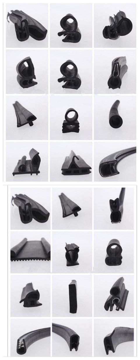 Self-Adhesive D-Shape Sponge/Foam Rubber Seal Strip for Wooden Door