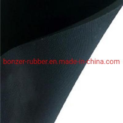 Double Sides Fabric Shock Absorbing Rubber Mats Flooring Rubber Sheet