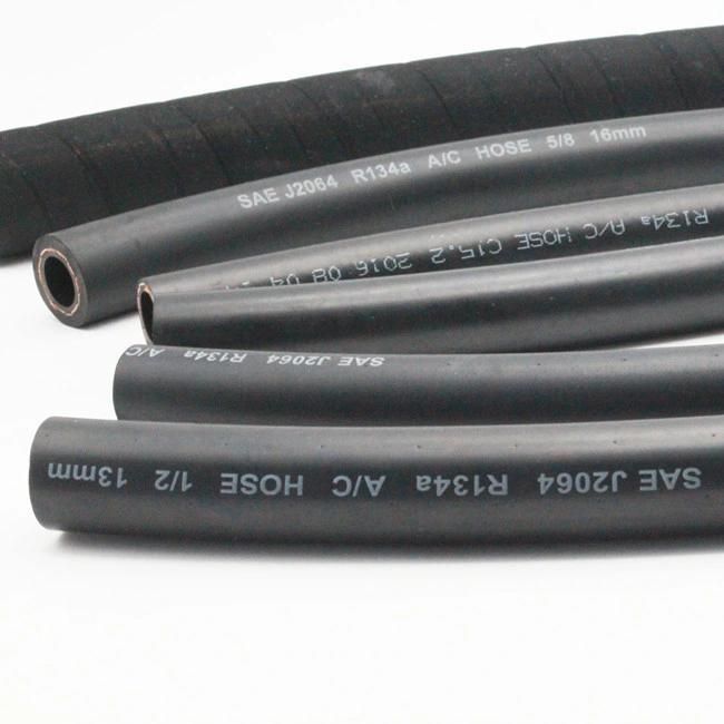 7 / 16" High Temperature Resistant Rubber Air Conditioning Hose for Automotive