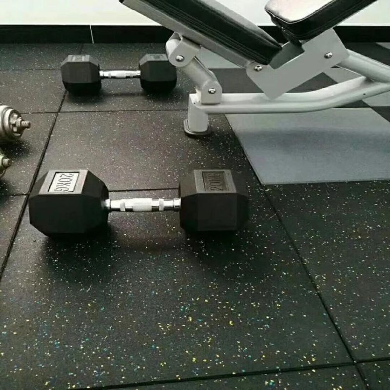 2019 Factory Wholesale High Quality Durable Fitness Gym Rubber Flooring