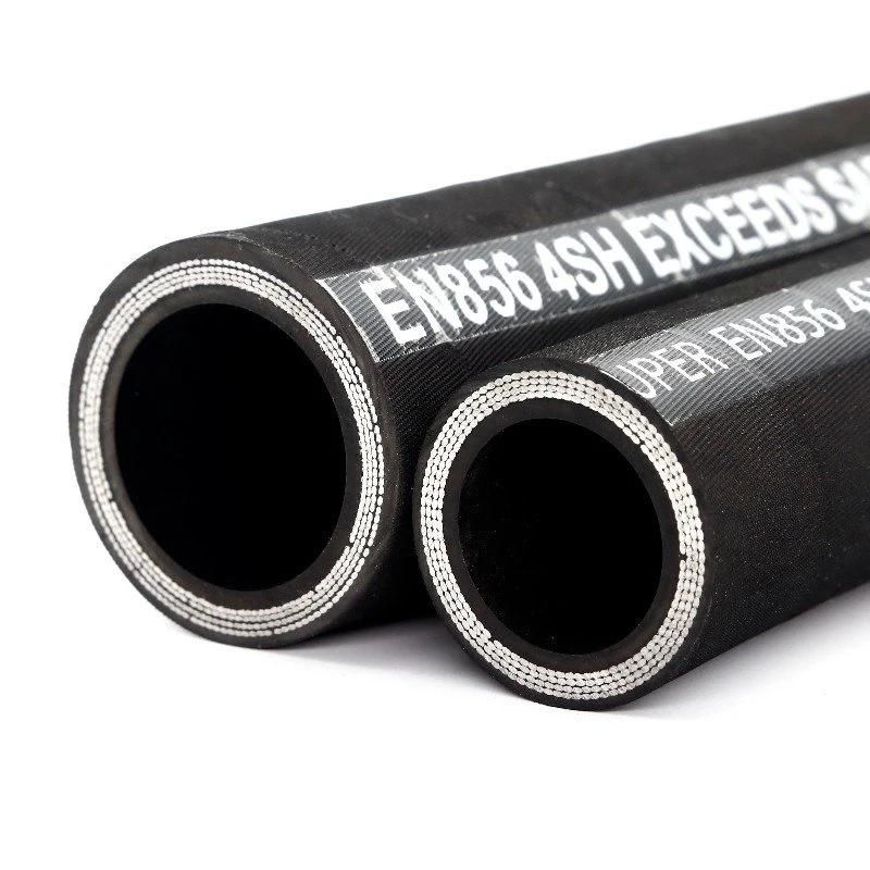 Hydraulic Rubber Hose with Wire Spiral for Extreme High Pressure