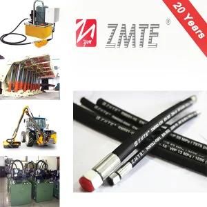 SAE 100r2at High Pressure 2sn Hydraulic Rubber Hose China Manufacturer