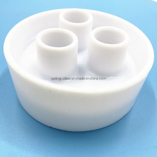 Molded Silicone Rubber White Cover
