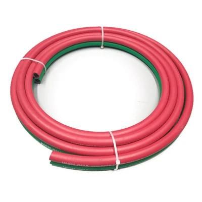 Red/Green 1/4&prime;&prime; Twin Gas Hose for Acetylene