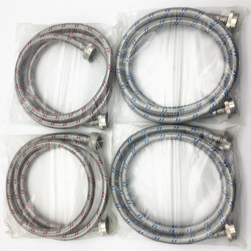 1/2" Washer Hot and Cold Hoses for Home Laundry Room