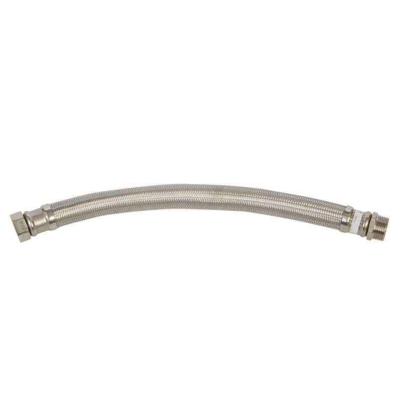 Stainless Steel 304 Pump Braided Hose with Brass Nuts