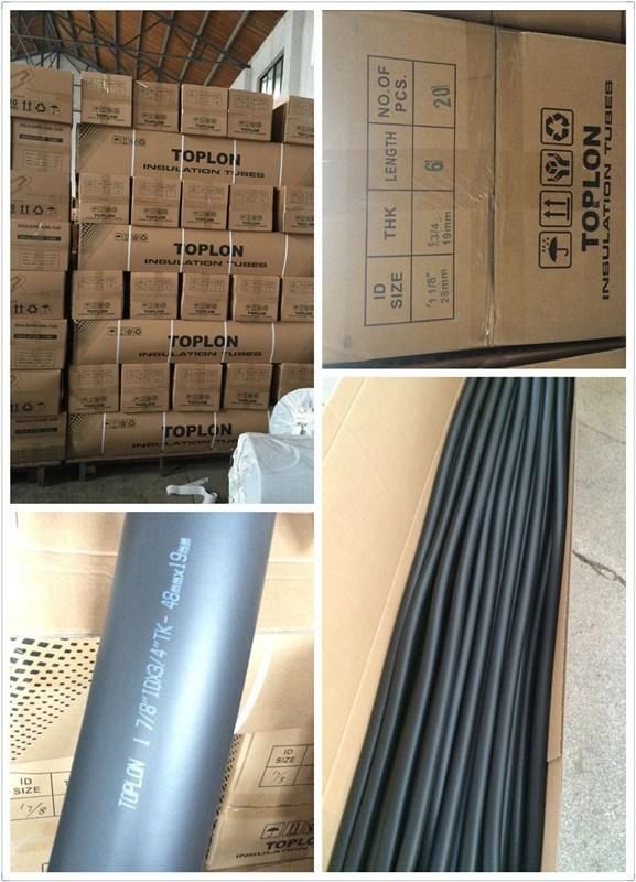9mm Thinckness Air Conditioner Rubber Foam Insulation Tube