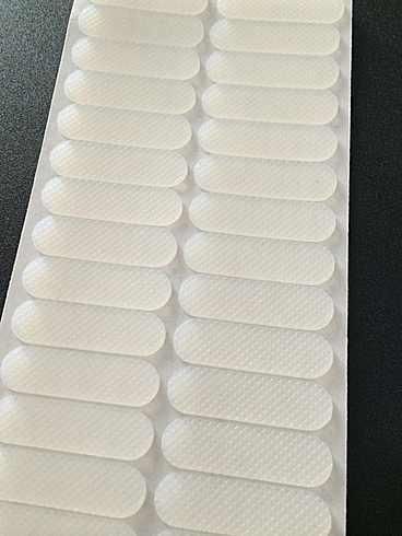 0.5-3.0mm X 1m X 10m Silicone Rubber Sheet, Silicone Rolls, Silicone Pad with Top Rough, Bottom 3m Adhesive (3A1001)