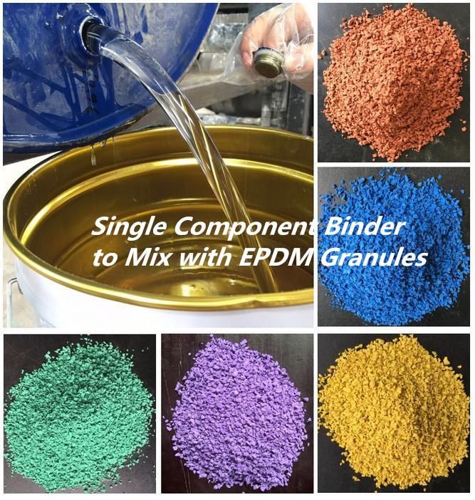 Bright Color EPDM Rubber Granules for Children Playground Flooring