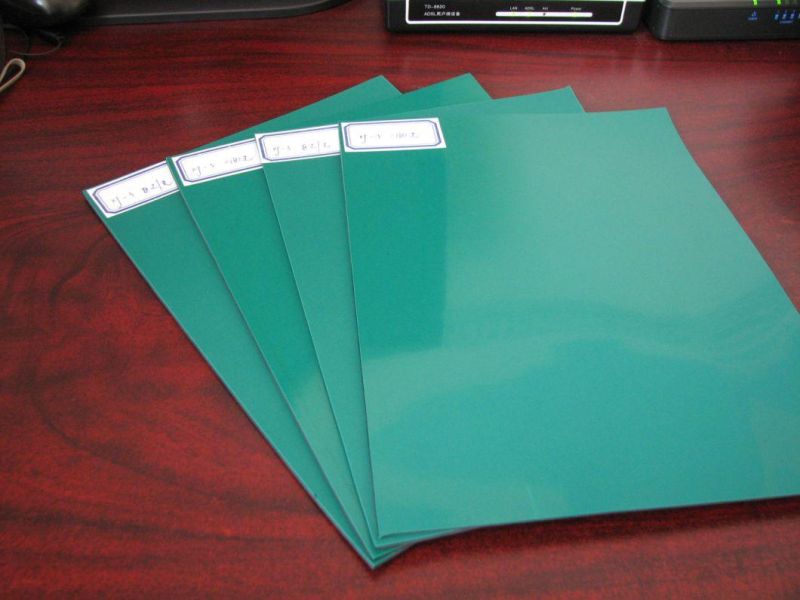High Quality ESD Rubber Sheet, Antistatic Rubber Sheet with Green/Black, Blue/Black, Grey/Black, Black/Black Color