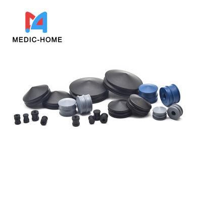 Medical Disposable Pharmaceutical Packaging Latex Free/Isoprene Rubber Material Syringe Piston 0.3ml-60ml