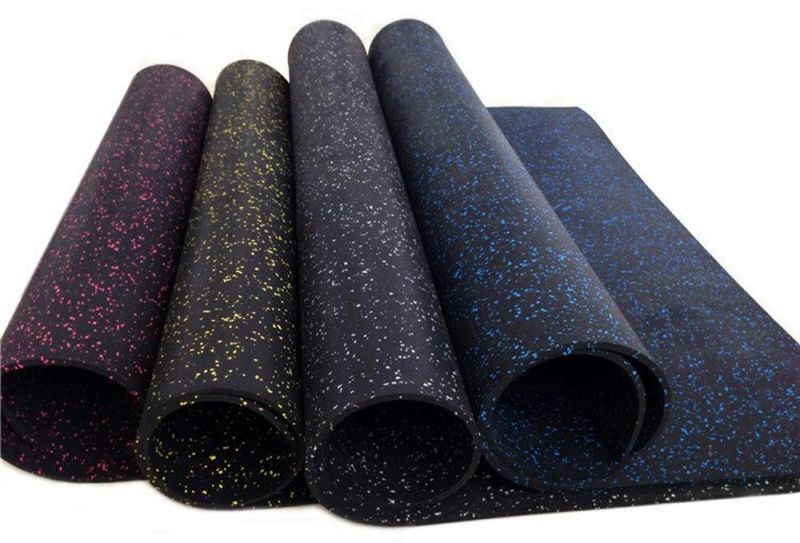 Gym Room Shock Absorbing Gym Rubber Mat