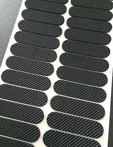0.5-3.0mm X 1m X 10m Silicone Rubber Sheet, Silicone Rolls, Silicone Pad with Top Rough, Bottom 3m Adhesive (3A1001)