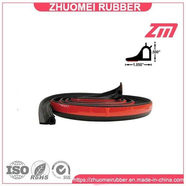 Black EPDM Sponge Rubber Tailgate Seal for Truck Bed