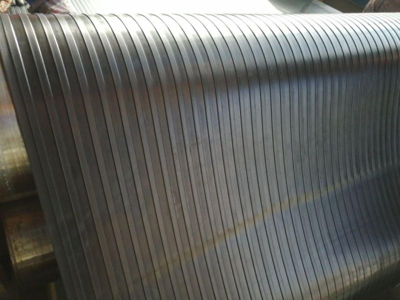 Black Anti Slip Flooring Wide Ribbed Rubber Sheet
