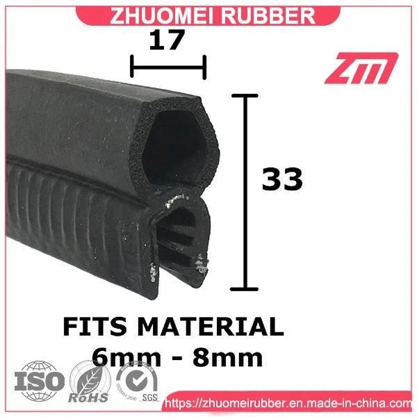 Auto Weatherstripping Car Boat Truck Door Rubber Seal