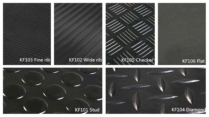 Good Quality Oil Resistant Rubber Comfort Flooring Sheet