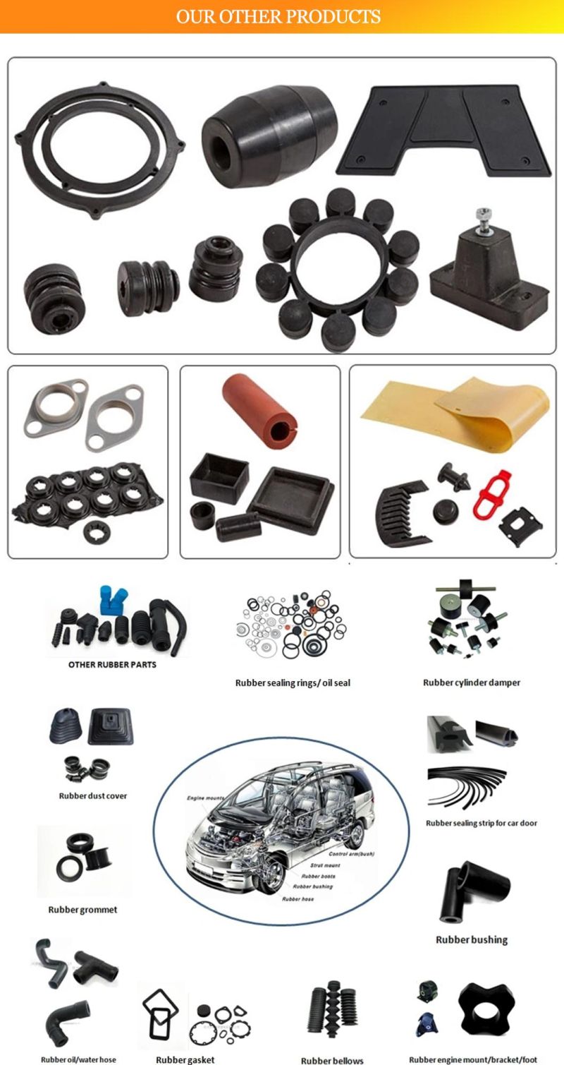 Customized Shape EPDM Extrusion Foam Rubber Sponge Seal Strip