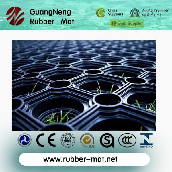 Rubber Shock Absorber Mat, Drainage Rubber Mat, Hotel Rubber Mat