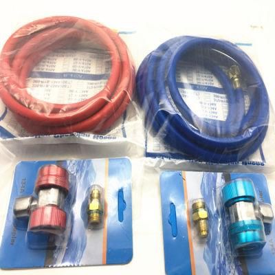 Low and High Pressure Refrigerant Hose Assembly with Quick Couplers