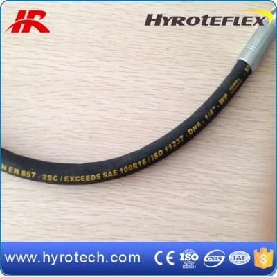 Oil Resistant High Pressure Hydraulic Hose Rubber Hose DIN En 857 1sc 2sc