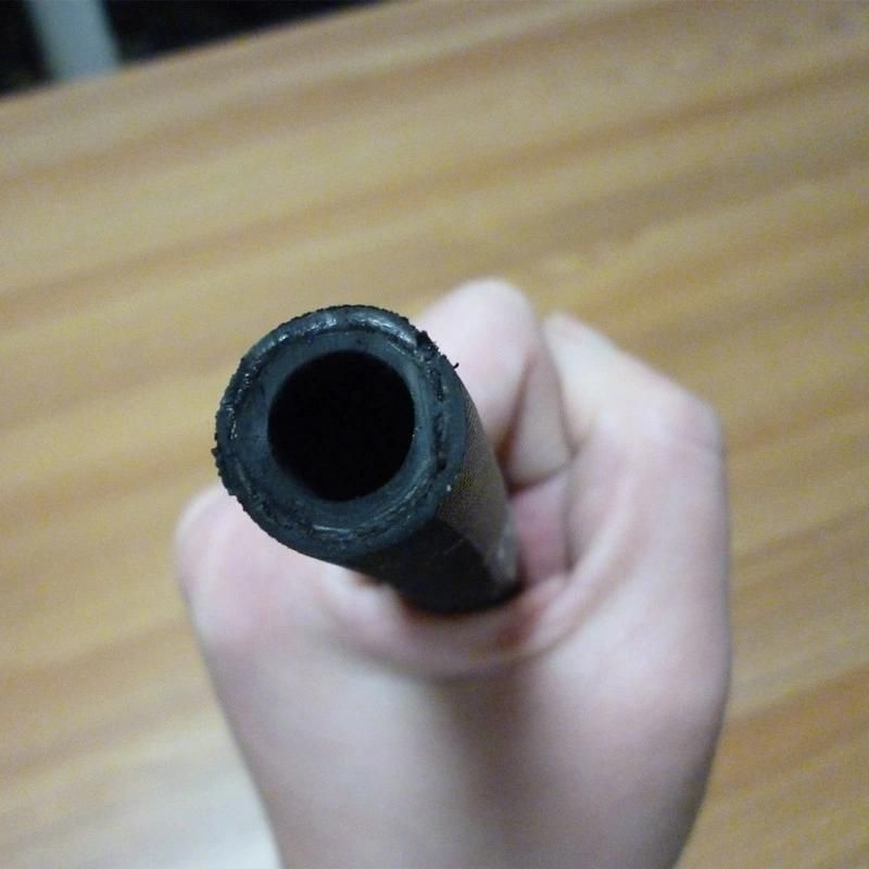 SAE 100 R6 Black Fiber Mesh Fuel Hose