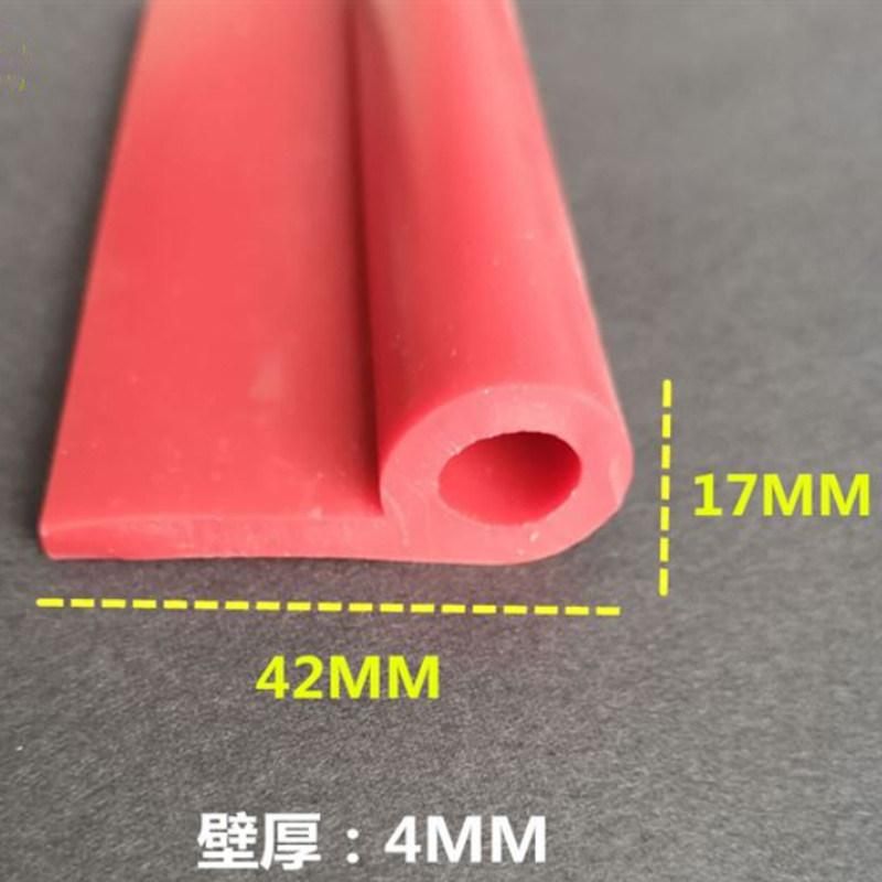 P Shape Silicone Rubber Extrusion Profile for Oven