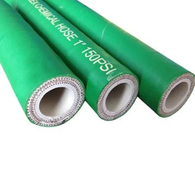 Industrial Flexible Chemical Suction and Delivery Corrugated Rubber Hose