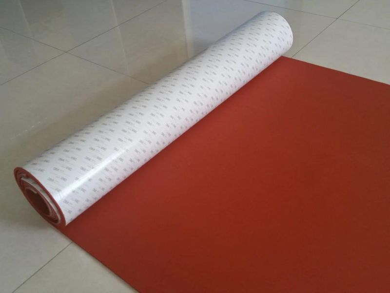 Good Quality Silicone Sponge Rubber Sheet, Silicone Foam Sheet Backing Adhesive