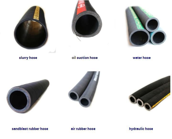 High Pressure Flexible Ducting Rubber Sandblast Vacuum Hose Pipe