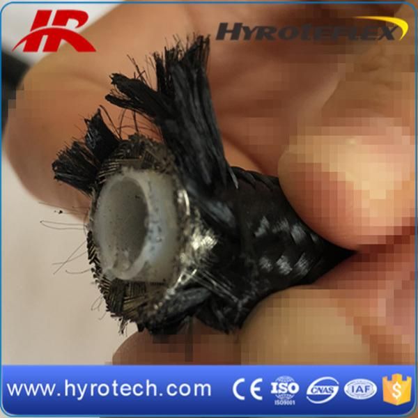 Black Nylon PTFE Hose Braided Stainless Steel Hose