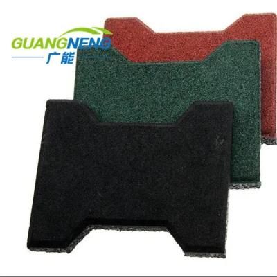 Dog Colorful Outdoor Safety Sports Court Anti-Slip Rubber Floor Tiles