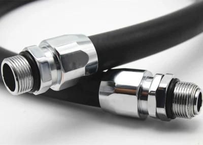 Type Hg 3037-2008 Black Single Wire Petrol Hose with Rotate and Non-Rotate BSPP Couplings