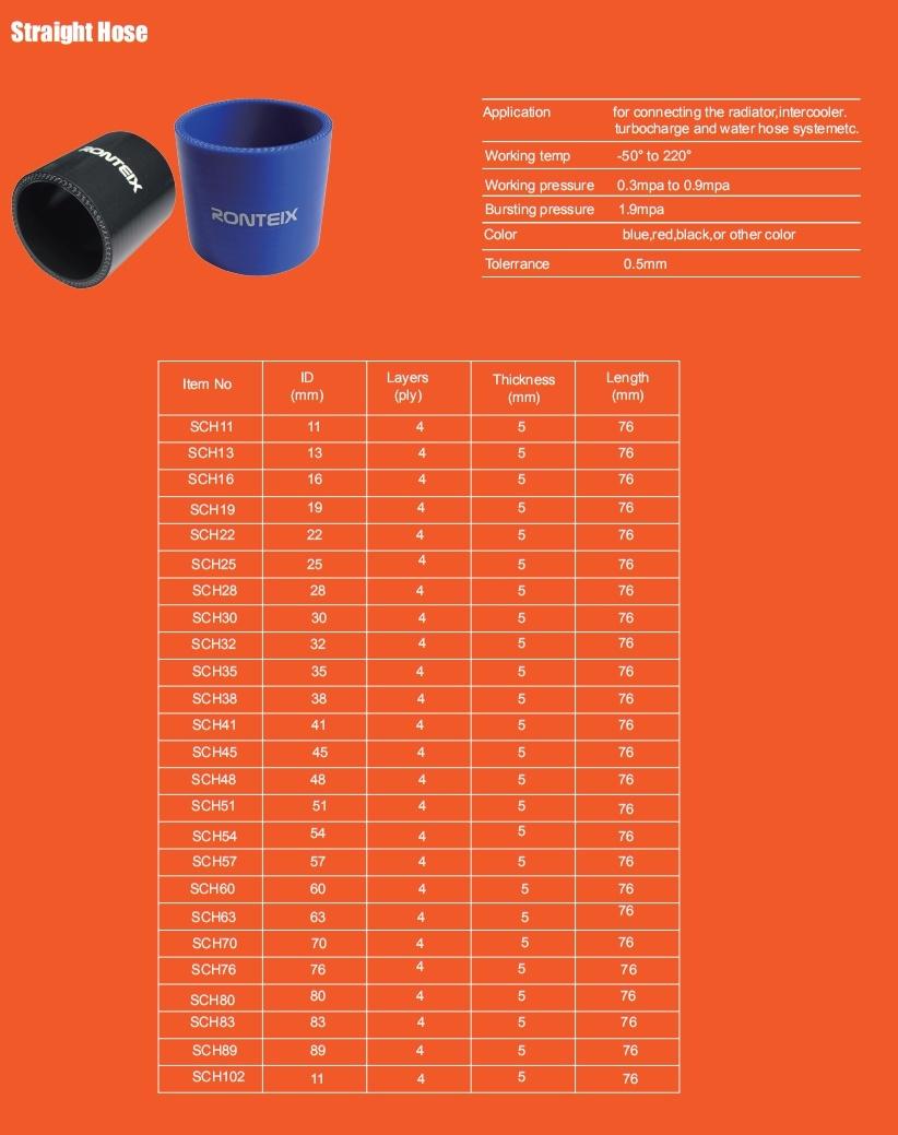 45 Degree Reducer Elbow Silicone Reducer Hose Automotive Silicone Hose Silicone Hump Silicone