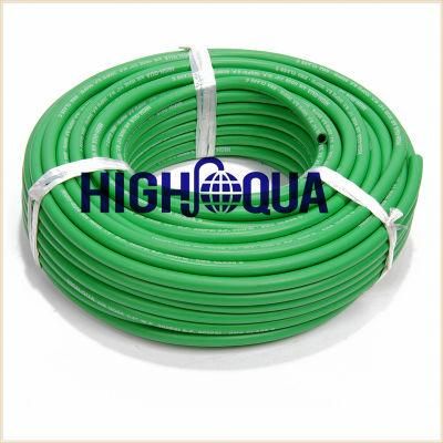 Smooth Surface High-Pressure Flexible Pipe Fiber Braided Hose for Service Station with ISO9001, RoHS, En ISO3821, FDA, Reach Certification