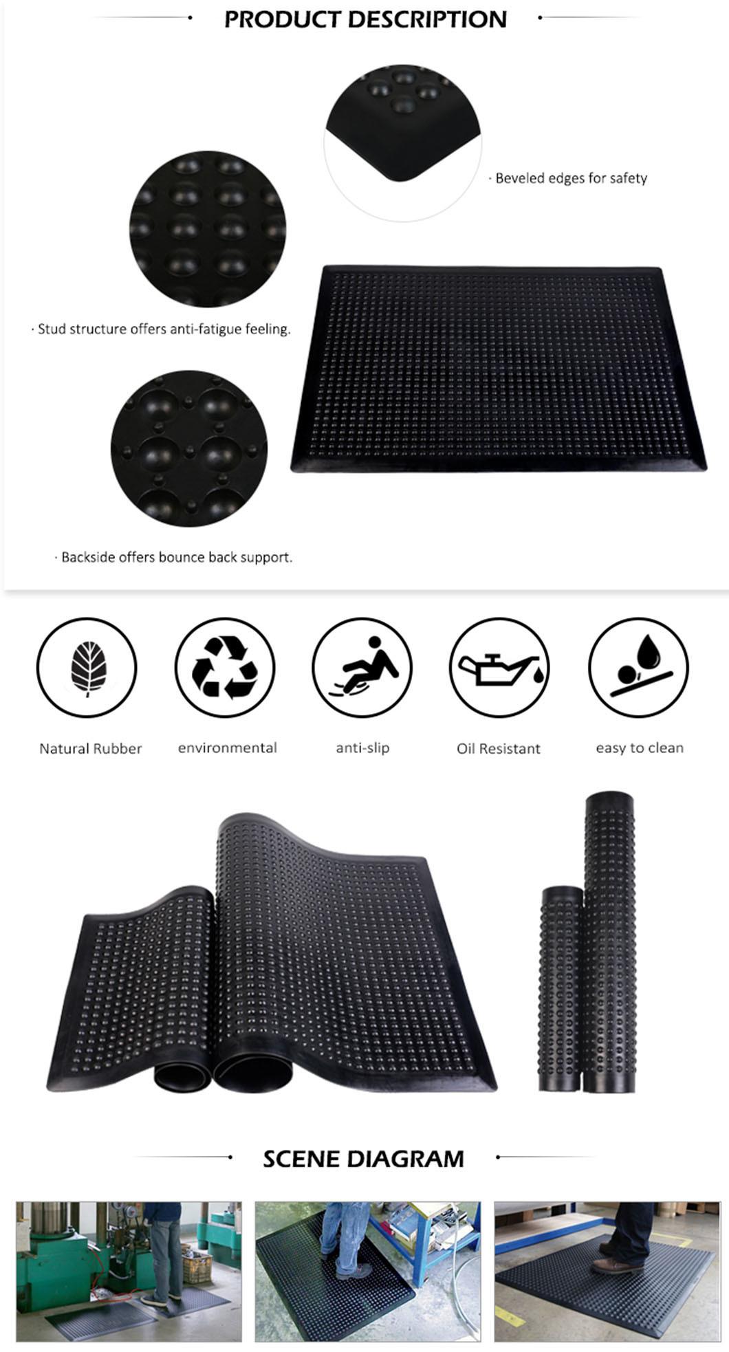 Hot Selling Air Grid Rubber Anti Fatigue Bubble Deck Dome Mat